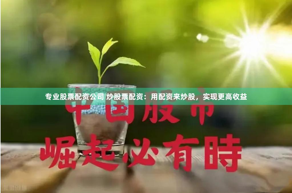 专业股票配资公司 炒股票配资：用配资来炒股，实现更高收益