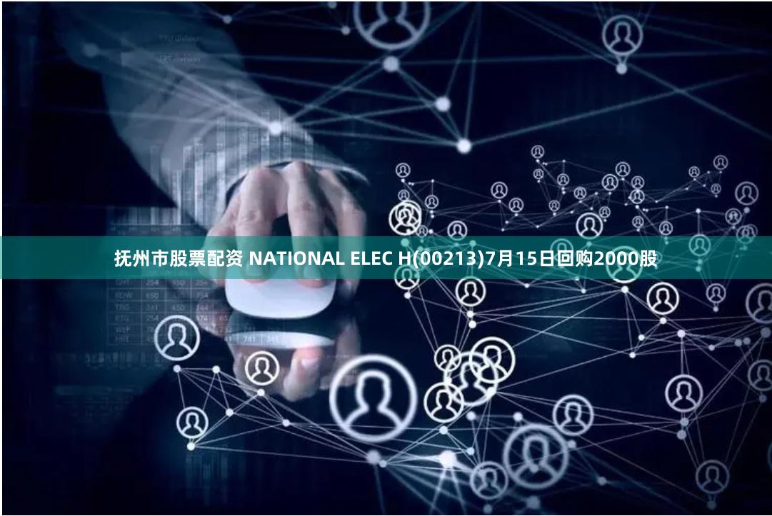 抚州市股票配资 NATIONAL ELEC H(00213)7月15日回购2000股